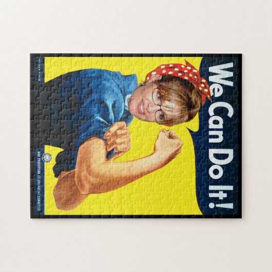 Sarah The Riveter! Puzzle (Horizontal)
