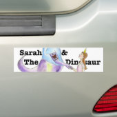 Sarah u. der Dinosaurier-Autoaufkleber Autoaufkleber (Auf Auto)