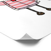 Sarah und Ente Childrens Cartoon Poster (Ecke)