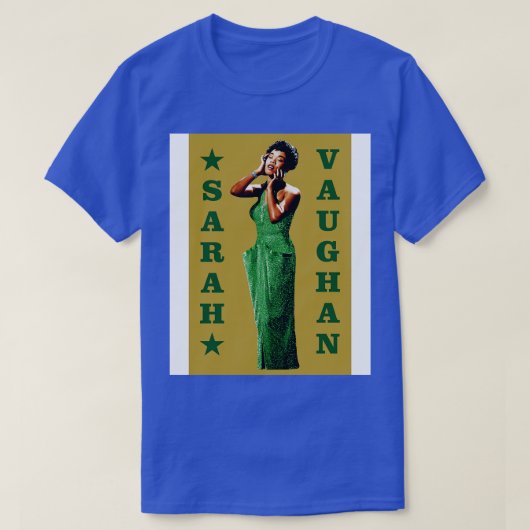 Sarah Vaughan 1 T-Shirt (Design vorne)