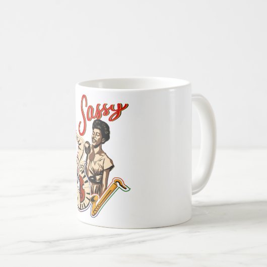 Sarah Vaughan Kaffeetasse (VorderseiteRechts)