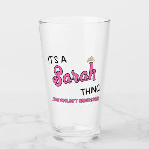 Sarah, was du nicht verstehen würdest glas