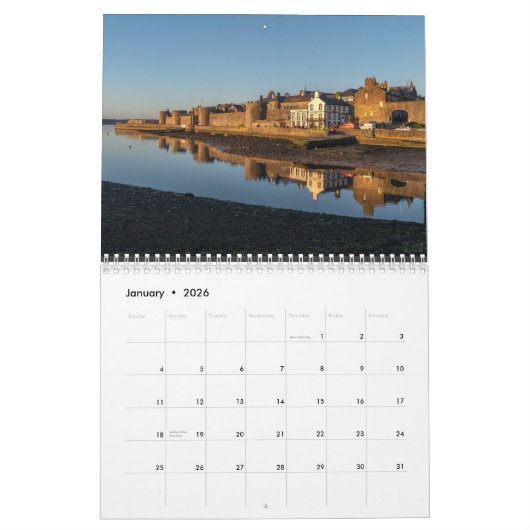 Sarah Woodburys Abend in Caernarfon Kalender (Jan 2026)