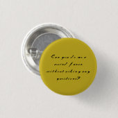 Sarah-Zitat vom Waisenschwarzen kann sich Sie ein Button (Vorne & Hinten)