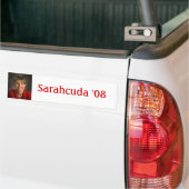 Sarahcuda '08 autoaufkleber (Auf Lkw)