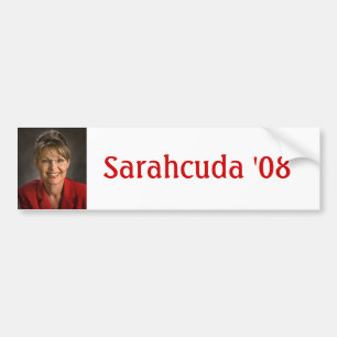 Sarahcuda '08 autoaufkleber