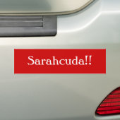 Sarahcuda!! Autoaufkleber (Auf Auto)
