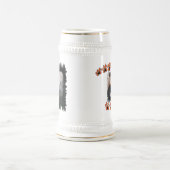 sarahmug1, Tiger - besonders angefertigt Bierglas (Mittel)