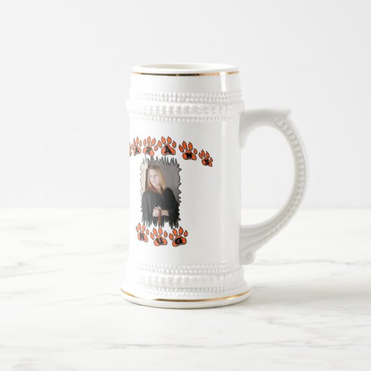 sarahmug1, Tiger - besonders angefertigt Bierglas (Rechts)