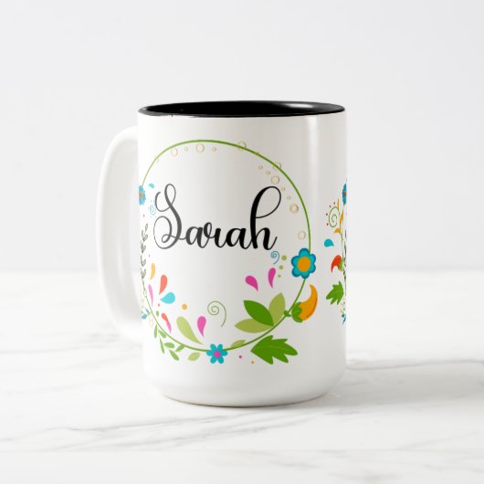 Sarahs Tasse 15oz (siehe weitere Optionen) (Vorderseite Links)