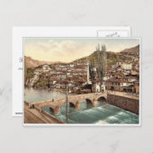 Sarajcvo (d.h. Sarajevo), in Richtung Alifakov Postkarte (Vorne/Hinten)