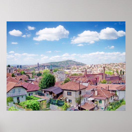 Sarajevo, Bistrik View Poster (Vorne)