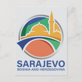 Sarajevo Bosnia and Herzegovina Postkarte
