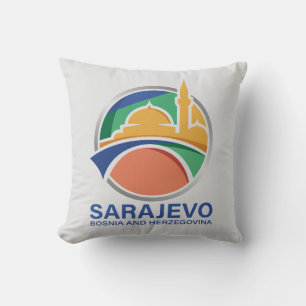 Sarajevo Bosnien und Herzegowina Kissen