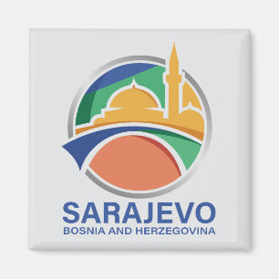 Sarajevo Bosnien und Herzegowina Magnet