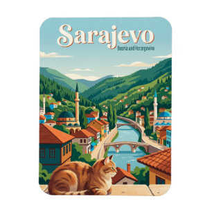 Sarajevo Bosnien und Herzegowina Magnet