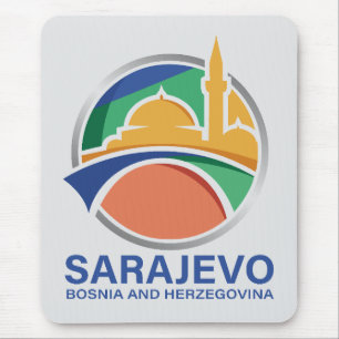 Sarajevo Bosnien und Herzegowina Mousepad