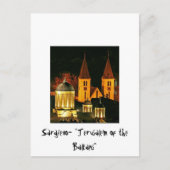 Sarajevo Jerusalem der Balkaner Postkarte (Vorderseite)