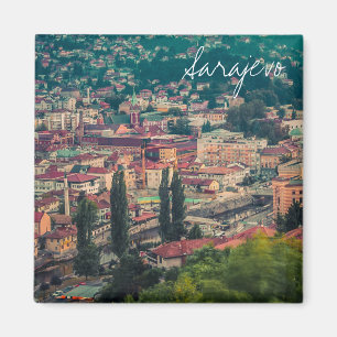 Sarajevo-Landschaft vom obersten Magneten Magnet