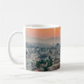 Sarajevo-Landschaft von oben Kaffeetasse (Links)