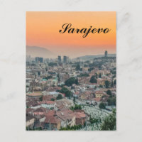 Sarajevo-Landschaft von oben