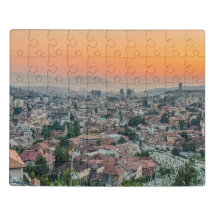 Sarajevo-Landschaft von oben