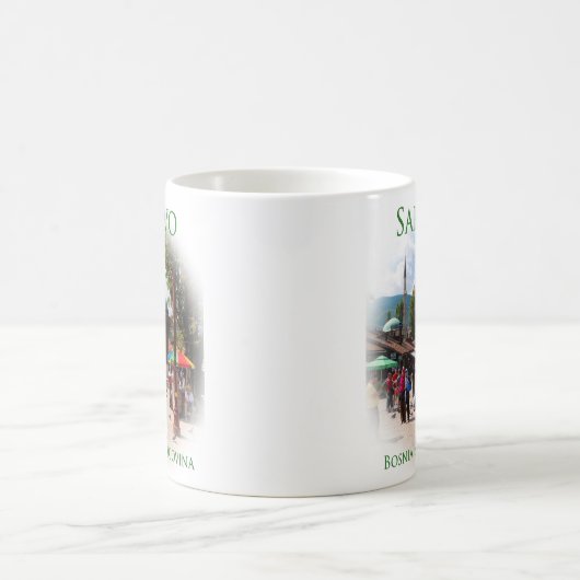 Sarajevo: Pigeon-Platz im alten Basar Kaffeetasse (Mittel)