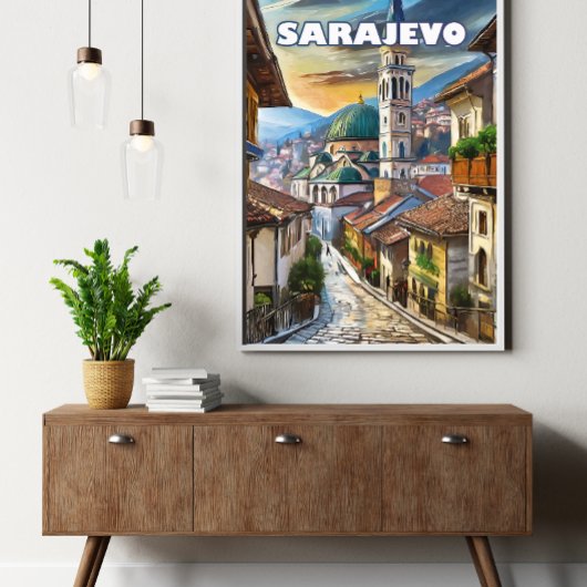 Sarajevo, Stadt der Hoffnung und des Gedächtnisses Poster