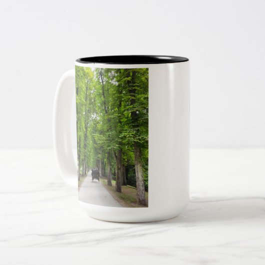 Sarajevo Tasse-Große Geschenkidee für alle Zweifarbige Tasse (Vorderseite Links)