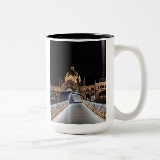 Sarajevo Tasse-Große Geschenkidee für alle Zweifarbige Tasse (Rechts)