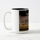 Sarajevo Tasse-Große Geschenkidee für alle Zweifarbige Tasse (Links)