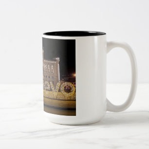 Sarajevo Tasse-Große Geschenkidee für alle Zweifarbige Tasse