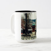 Sarajevo Tasse-Große Geschenkidee für alle Zweifarbige Tasse (Vorderseite Links)