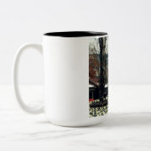 Sarajevo Tasse-Große Geschenkidee für alle Zweifarbige Tasse (Links)