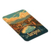 Sarajevo Vintag Magnet (Rechte Seite)