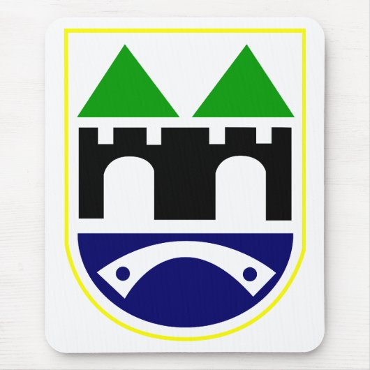 Sarajevo-Wappen Mousepad (Vorne)