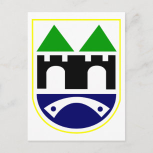 Sarajevo-Wappen Postkarte
