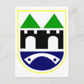 Sarajevo-Wappen Postkarte (Vorderseite)