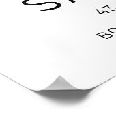 Sarajevo Watercolor Print, Cityscape with Mosque Poster (Ecke)