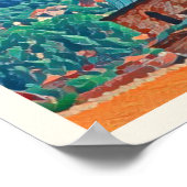 Sarajewo, historische Stadt Bosnien und Herzegowin Poster (Ecke)