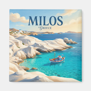 Sarakiniko-Strand, Milos Griechenland Magnet