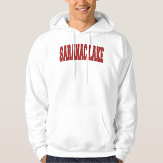 SARANAC LAKE NEU YORK Varsity Style U Hoodie