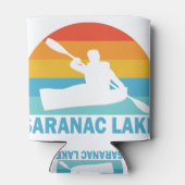 Saranac Lake New York Kayak Dosenkühler (Rückseite)