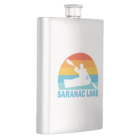 Saranac Lake New York Kayak Flachmann (Rechts)