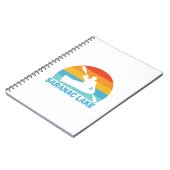 Saranac Lake New York Kayak Notizblock (Linke Seite)