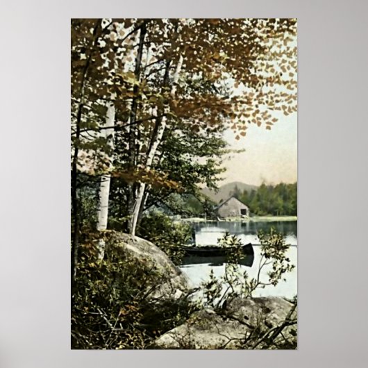 Saranac Lake, New York Poster (Vorne)