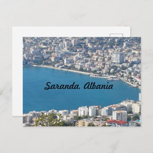 Saranda, Albania Postcard Feiertagspostkarte (Vorne/Hinten)