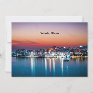 Saranda, Albanien Feiertagskarte