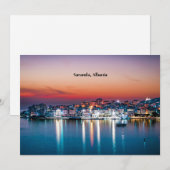 Saranda, Albanien Feiertagskarte (Vorne/Hinten)
