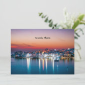 Saranda, Albanien Feiertagskarte (Stehend Vorderseite)